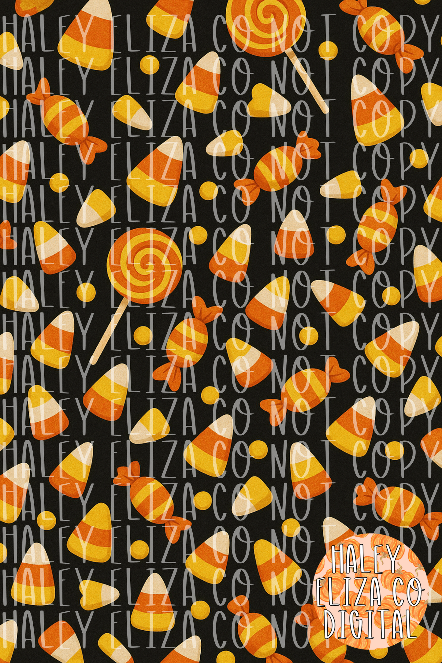 CANDY CORN DIGITAL PAPER