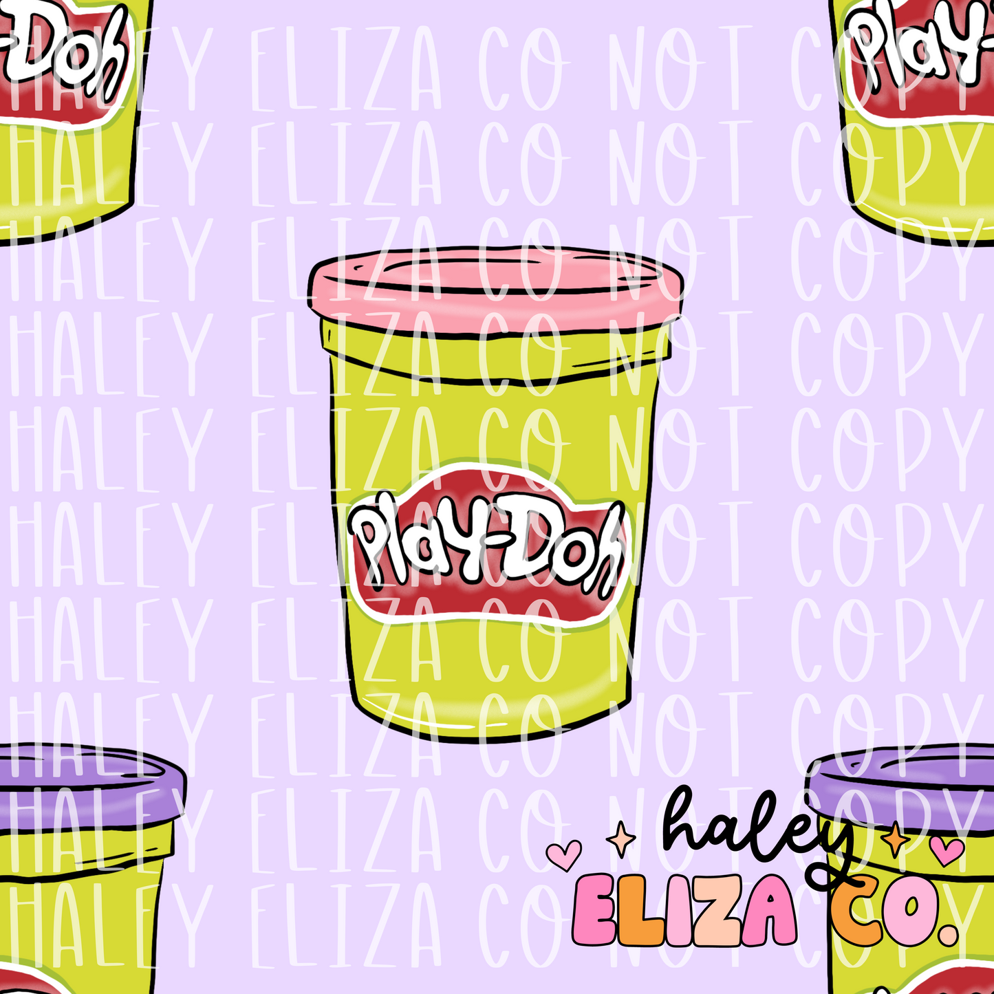 PLAY DOH SEAMLESS FILES - PURPLE