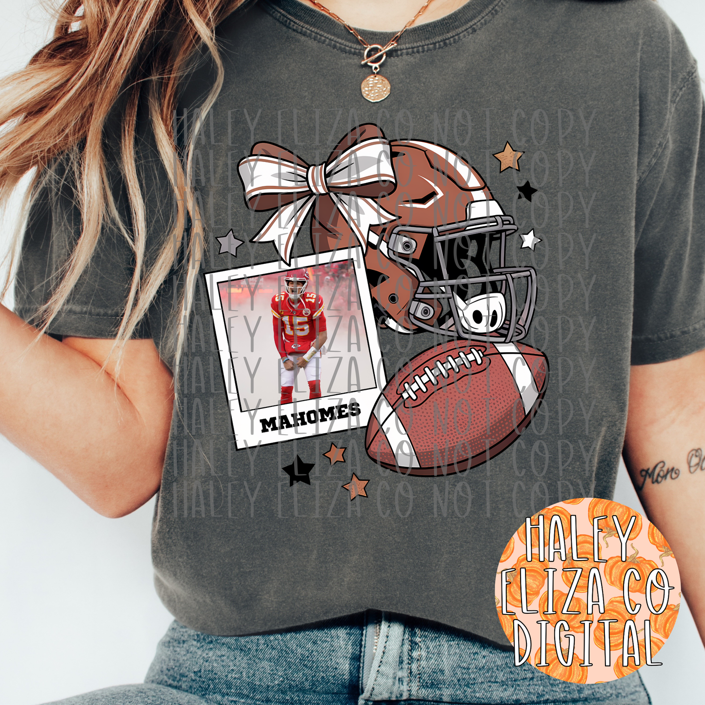 MAHOMES FOOTBALL PNG