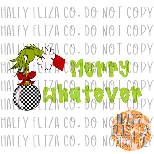 MERRY WHATEVER PNG