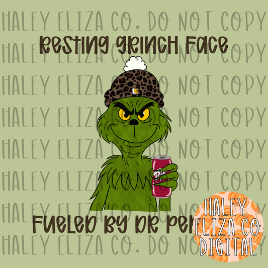 RESTING G FACE - BROWN