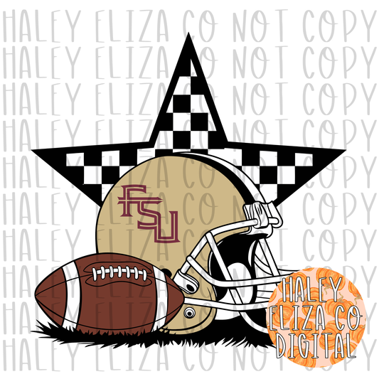 FLORIDA STATE FOOTBALL HELMET PNG