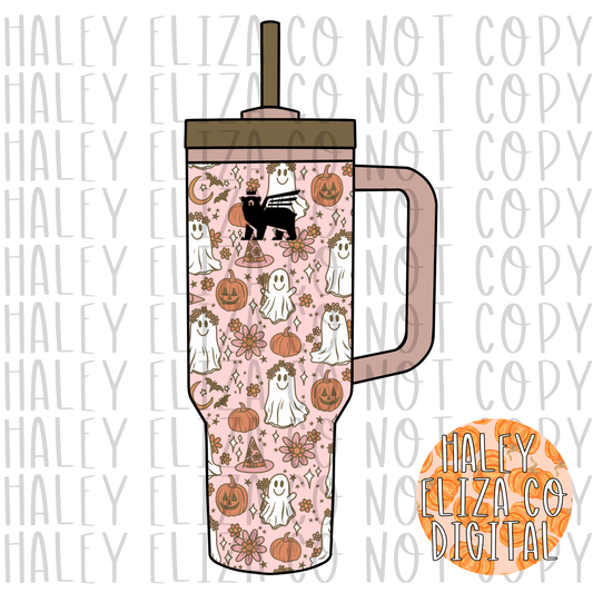 FALL TUMBLER CLIPART